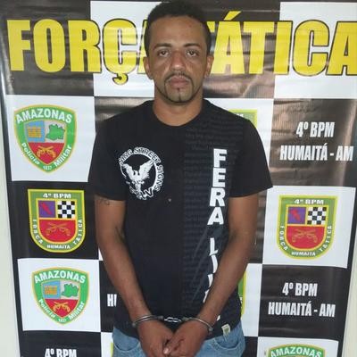 Foragido de Guajará-Mirim é preso curtindo Carnaval no Amazonas.