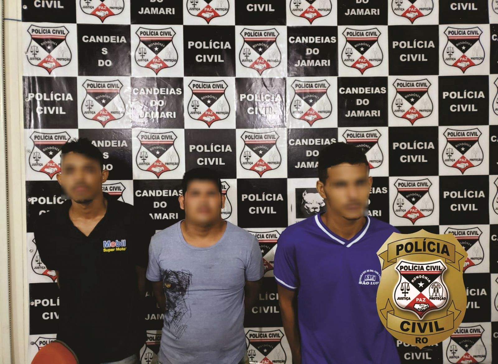 POLÍCIA CIVIL PRENDE ASSALTANTES COM QUATRO ARMAS APÓS PERSEGUIÇÃO NA BR-364