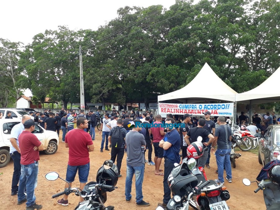 Greve dos agentes penitenciários chega ao 2º dia com adesão de 100% dos trabalhadores, diz Singeperon