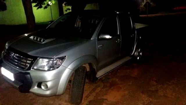 Dupla é presa em RO com Hillux clonada de juiz federal do PA