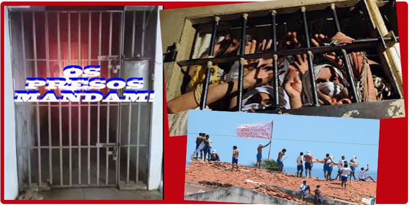 AS FACÇÕES DOMINAM OS PRESÍDIOS, COBRAM PROTEÇÃO E ORGANIZAM O CRIME, SOB OLHARES COMPLACENTES DA LEI