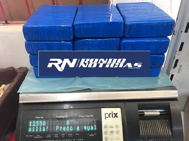 Polícia prende tio e sobrinho com 12 kg de cocaína; droga iria para a capital