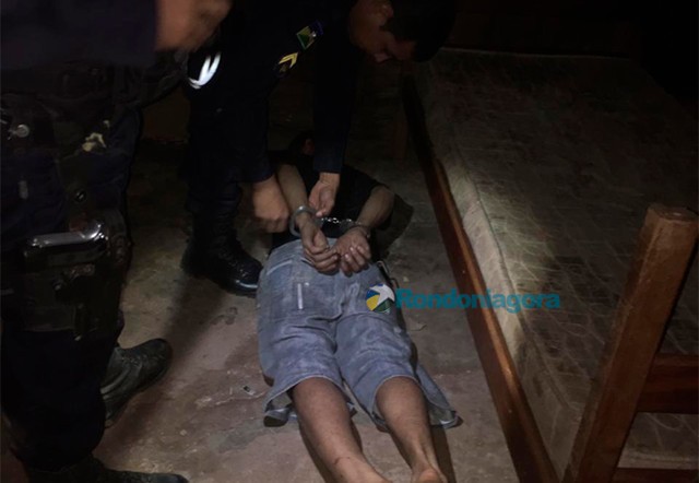 Vídeo: Criminoso que invadiu casa e violentou menor é preso e diz que tem HIV