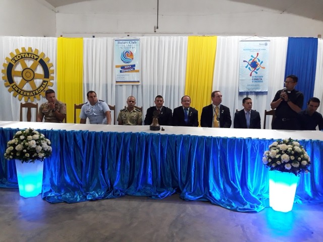 ROTARY CLUB DE GUAJARÁ-MIRIM TEM NOVO PRESIDENTE.