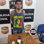 Operação Fronteira: Policia Civil apreende drogas em residência; Um elemento preso em Guajará-Mirim.