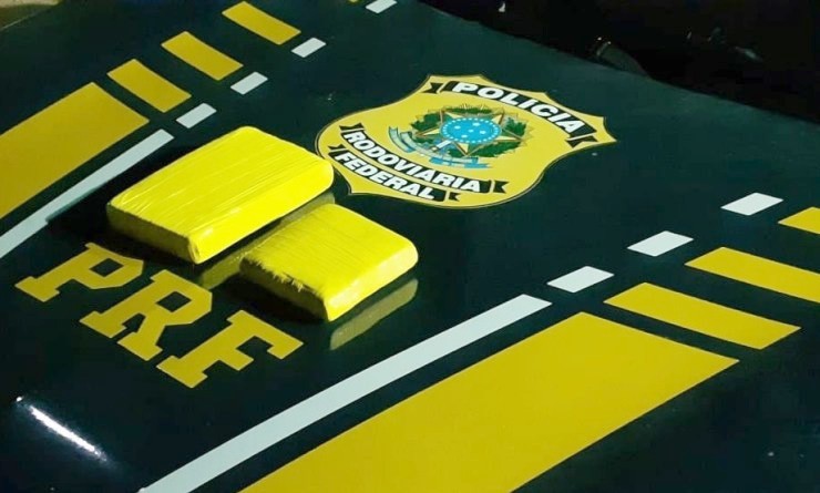 Polícia Rodoviária Federal apreende 2 quilos de cocaína em Porto Velho/RO