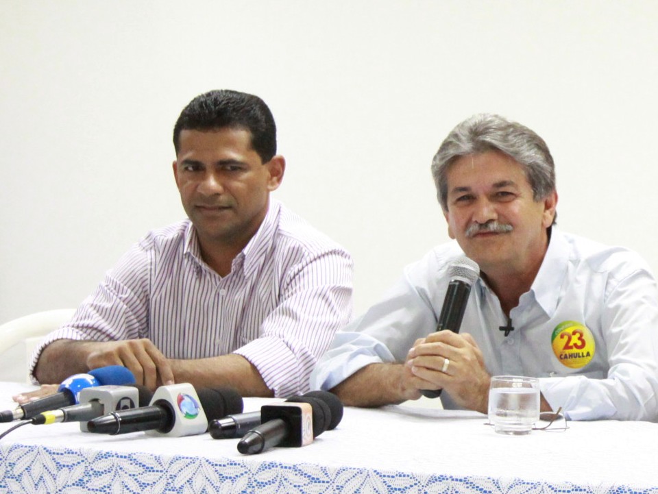 Cahulla diz em coletiva que 2°turno é nova eleição e que população vai poder comparar propostas