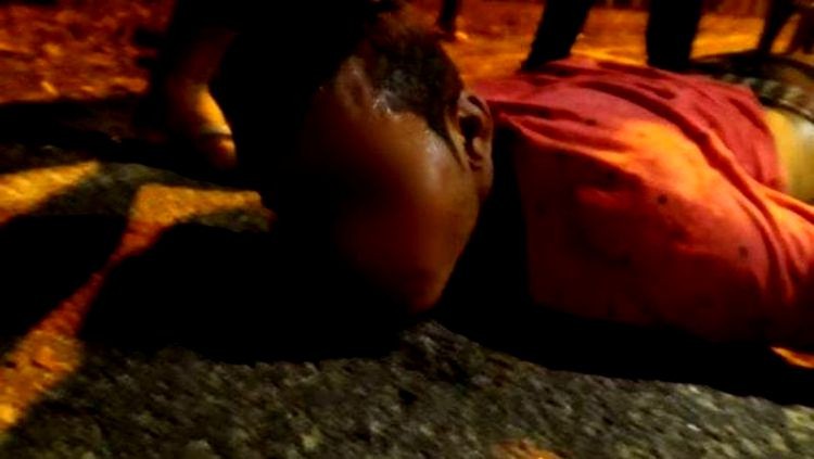 SURRADO: Ladrão de motocicleta é espancado pela população na zona Leste.