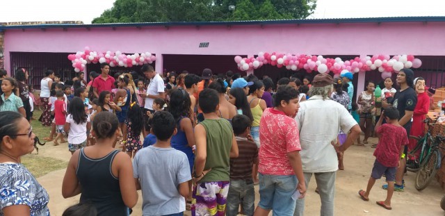 FESTA DAS CRIANÇAS E SUCESSO NO JARDIM DAS ESMERALDAS
