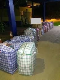 Descaminho: Grande quantidade de mercadorias foram apreendidas na BR