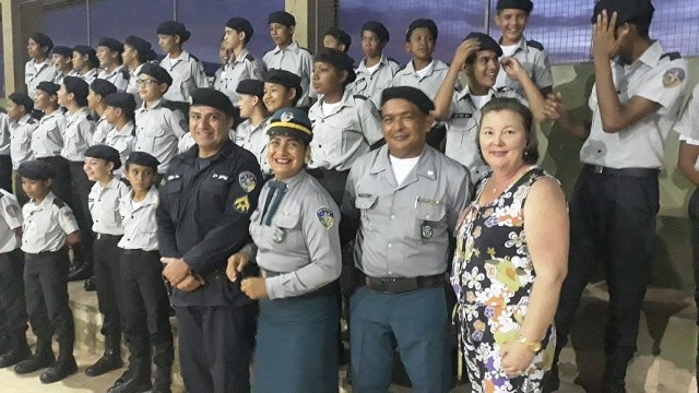 MAS UMA TURMA DE POLICIAIS MILITARES MIRINS EM GUAJARÁ MIRIM