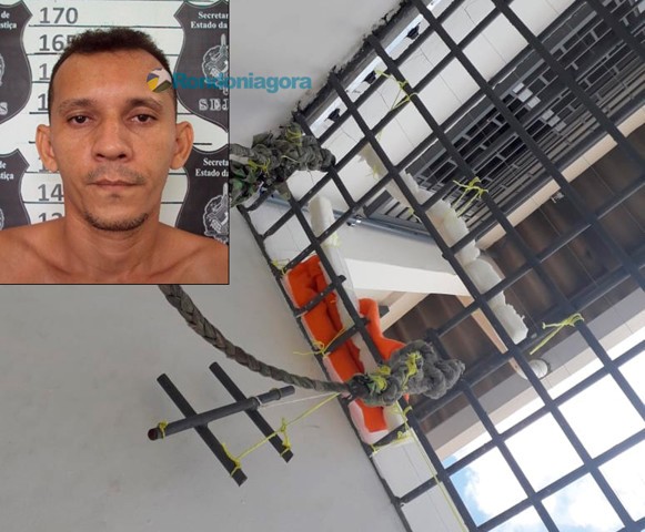 Condenado a 400 anos de prisão foge de presídio na Capital
