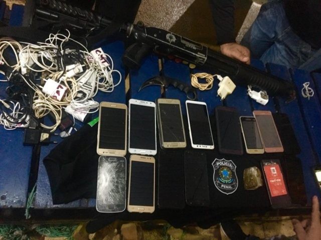 Policiais Penais interceptam drogas e celulares no Presídio Urso Panda