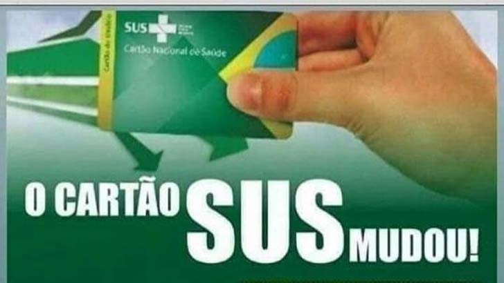 Prefeitura pede para população a atualização do cartão SUS