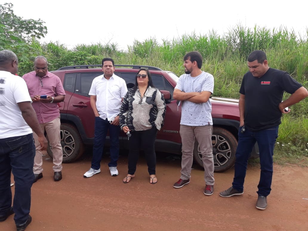 DEPUTADO DR. NEIDSON PRESTA APOIO AO COLEGA JAIR MONTES PELA VISITA A PEROLA DO MAMORÉ.