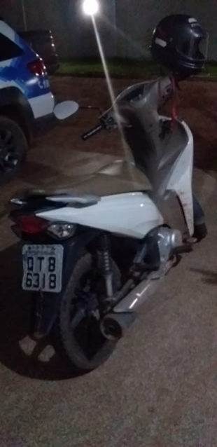 NIIF/NI-6º BPM/FRON: Guajaramirense é preso na BR 425 com moto roubada na capital
