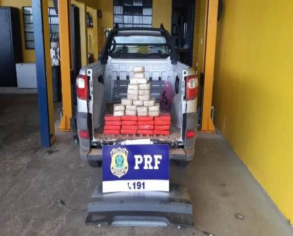 PRESO EM RONDÔNIA: Homem que vinha do Acre e iria para Goiás levando 37 kg de cocaína