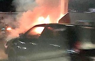 Veículo pode ter sido criminosamente incendiado em Guajará