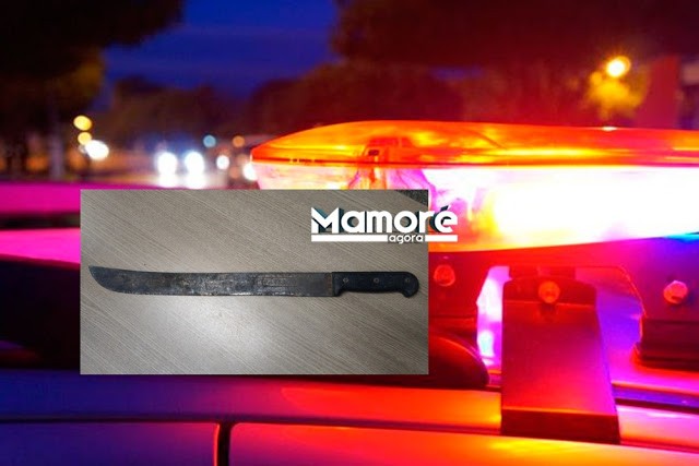 ENCIUMADO E ENFURECIDO HOMEM AGRIDE IDOSO COM GOLPE DE FACÃO