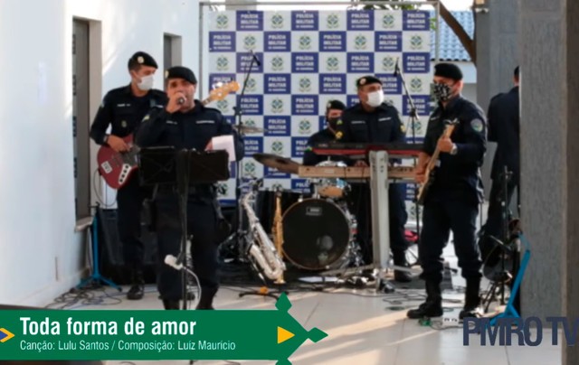 Combo da Banda de Música da PM entra na onda e também faz live inédita com grandes sucessos; assista