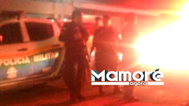 PM PRENDE DOIS E APREENDE UM MENOR SUSPEITOS DE FURTAREM UMA LANCHONETE DURANTE A MADRUGADA EM NOVA MAMORÉ