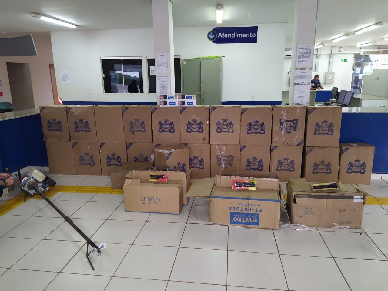 Mais de 11 mil maços de cigarros contrabandeados são apreendidos em Guajará-Mirim