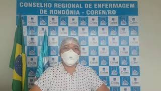VÍDEO: Presidente do COREN-RO responde as críticas do Secretário de Saúde aos funcionários em Guajará-Mirim-RO.