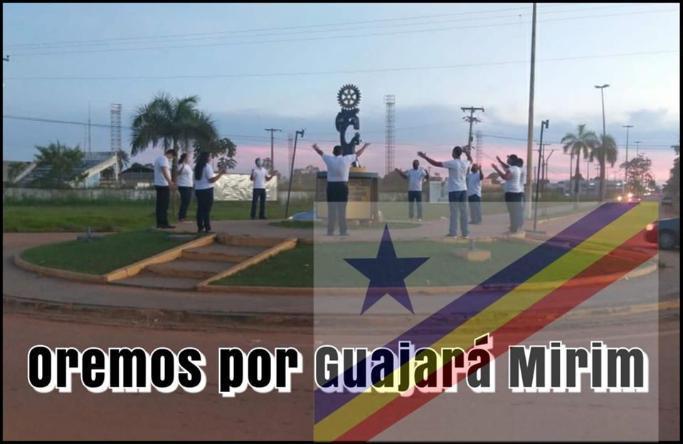 FÉ E AÇÃO: CLAMANDO A DEUS EM ORAÇÃO POR GUAJARÁ-MIRIM-RO.