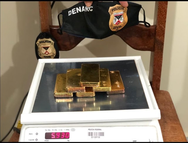 HOMEM É PRESO COM QUASE R$ 2 MILHÕES EM BARRAS DE OURO EM NOVA MAMORÉ/RO