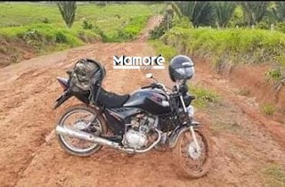 Motocicleta é furtada no centro de Nova Mamoré