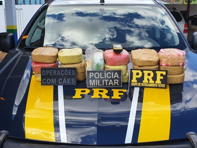 Casal de traficantes é preso com 16 quilos de cocaína em Machadinho do Oeste