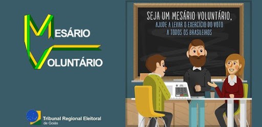 Mesário voluntário acesse o site do TRE e tenha todas as informações