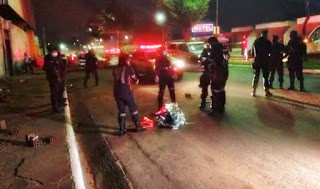 HOMEM É MORTO COM SEIS TIROS EM FRENTE A MOTEL