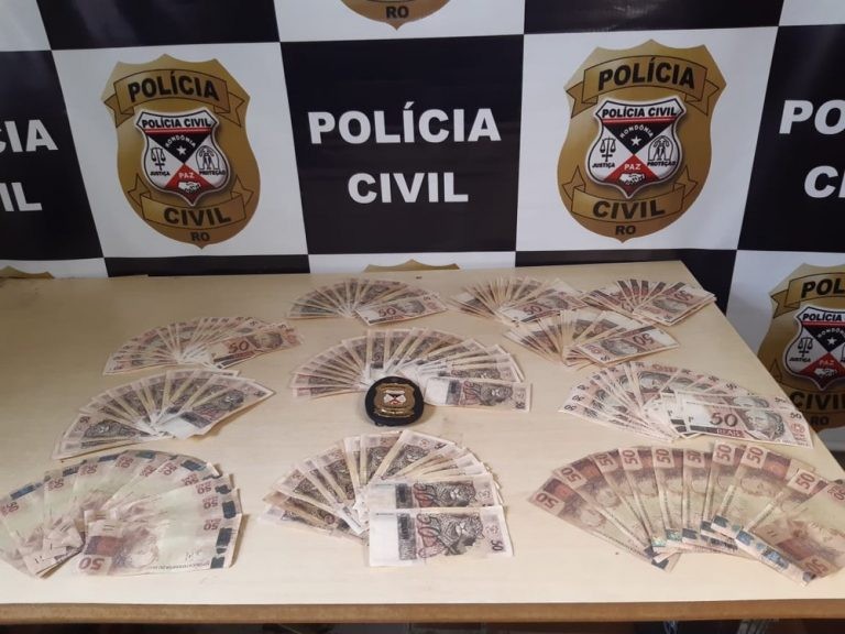 Polícia apreende cerca de R$ 10 mil em notas falsas na BR-364 em RO