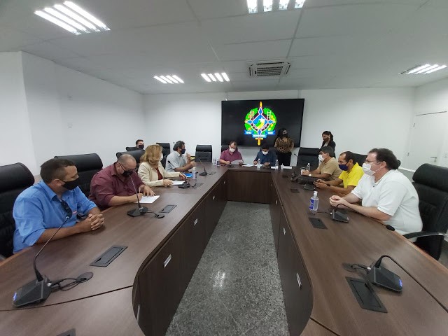 Comissão de Saúde, Previdência e Assistência Social recebe representantes dos sindicatos de servidores da saúde do Estado