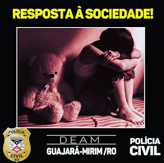Policia Civil prende acusado de estupros em Guajará-Mirim-RO.