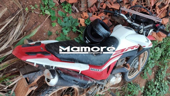 Motocicleta roubada em Nova Dimensão é recuperada pela polícia, em Nova Mamoré
