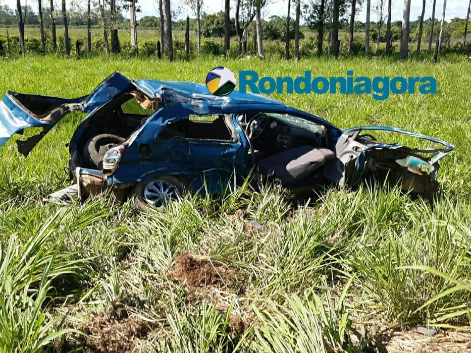 Grave acidente na BR-364 em Candeias mata duas pessoas