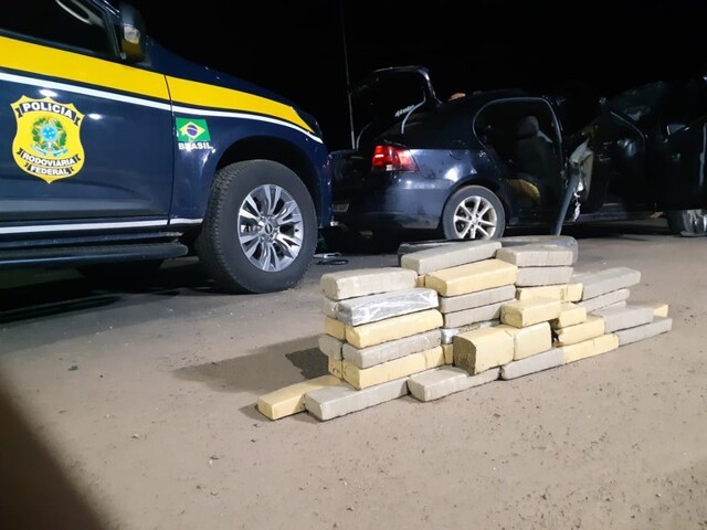 casal é preso com 64 quilos de maconha em Porto Velho