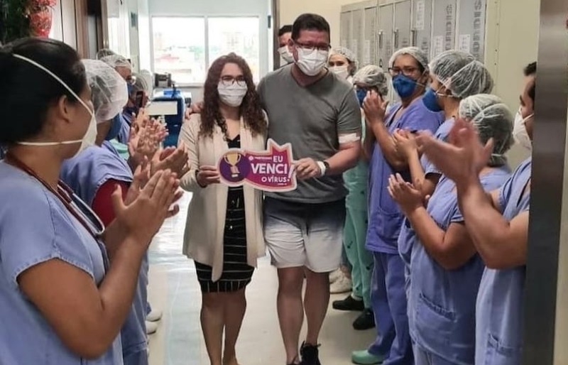 Governador Marcos Rocha e esposa estão curados da covid-19