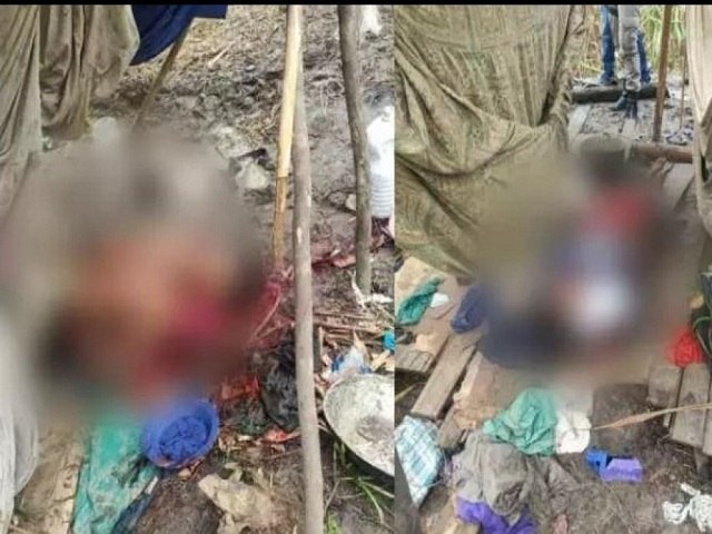Indígena mata pai a facadas e irmão de 12 anos enforcado - IMAGEM FORTE
