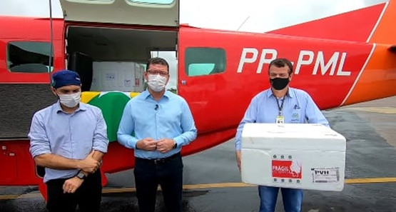 Governo faz agenda política para entrega da vacina nos municípios de Rondônia