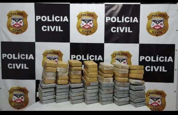 Polícia Civil/SEVIC de Guajará-Mirim faz apreensão de mais de 70 quilos de Cocaína