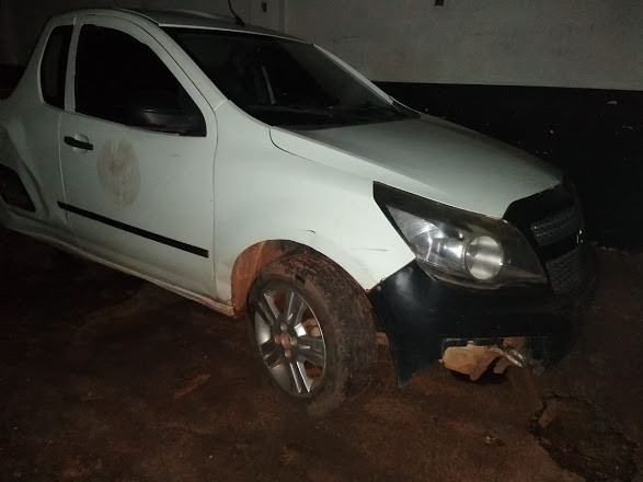 Veículo é recuperado durante operação da Polícia Rodoviária Federal em Guajará-Mirim