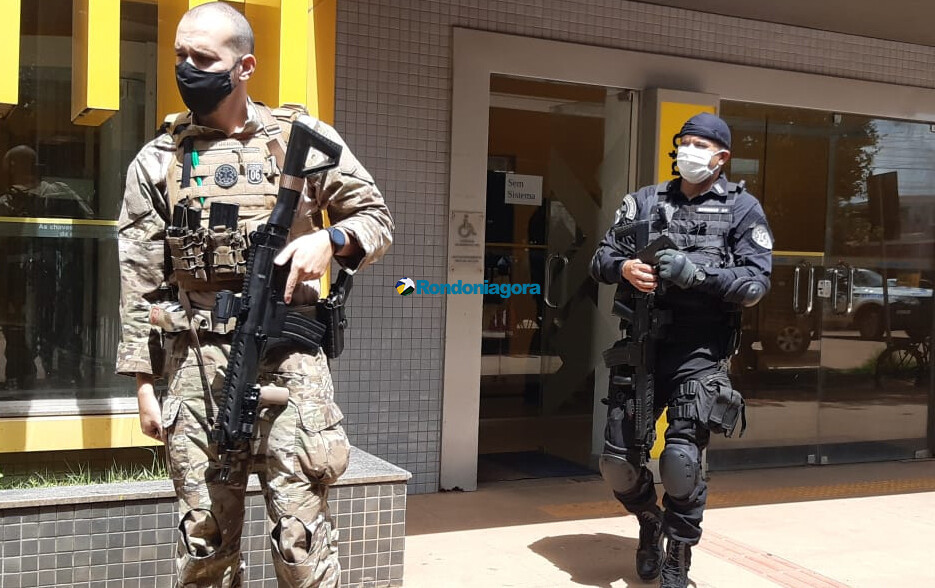 Rápida ação das polícias impede roubo em agência do Banco do Brasil na Capital