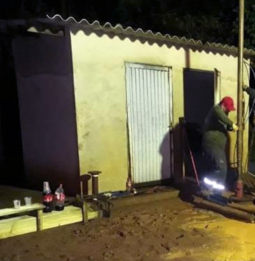 Elemento é flagrado com bomba d’água furtada no bairro Jardim das Esmeraldas