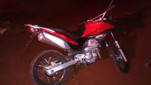 Moto é recuperada minutos depois de ser levada em assalto no bairro de Fátima em Guajará-Mirim