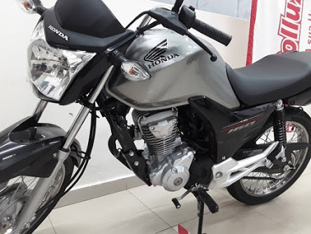 Moto é roubada de residência na Rua 08 bairro Santa Luzia