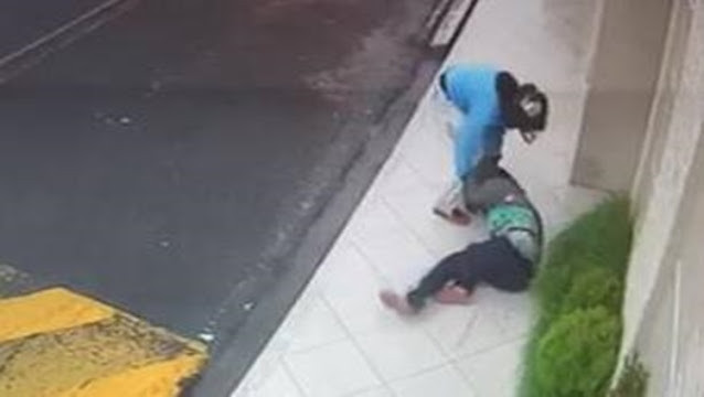 MULHER É ESPANCADA POR ASSALTANTES DURANTE ROUBO