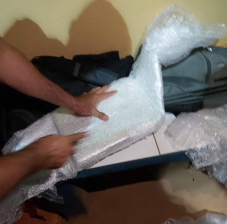 Passageira de ônibus é presa com mais de 6 kg de cocaína em Guajará-Mirim
